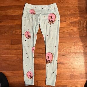 Feed me fight me donut pants